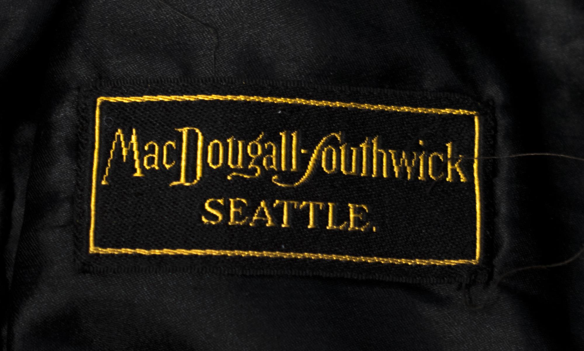 Image of Purple velvet hat from MacDougall & Southwick, ca. 1905